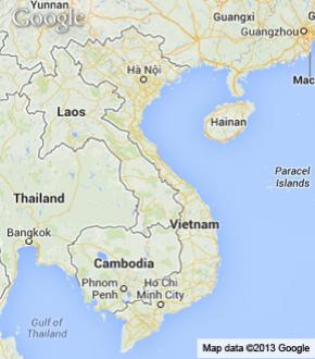 Vietnam map